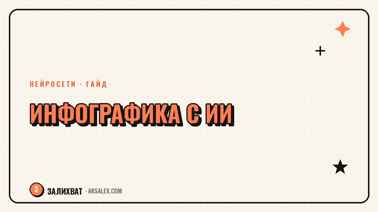 Инфографика с нейросетью: как оформить данные в блоге