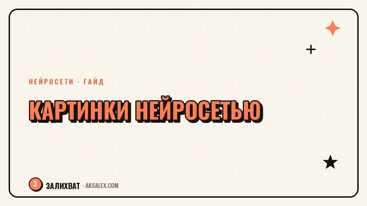 Нейросети для генерации изображений: с чего начать