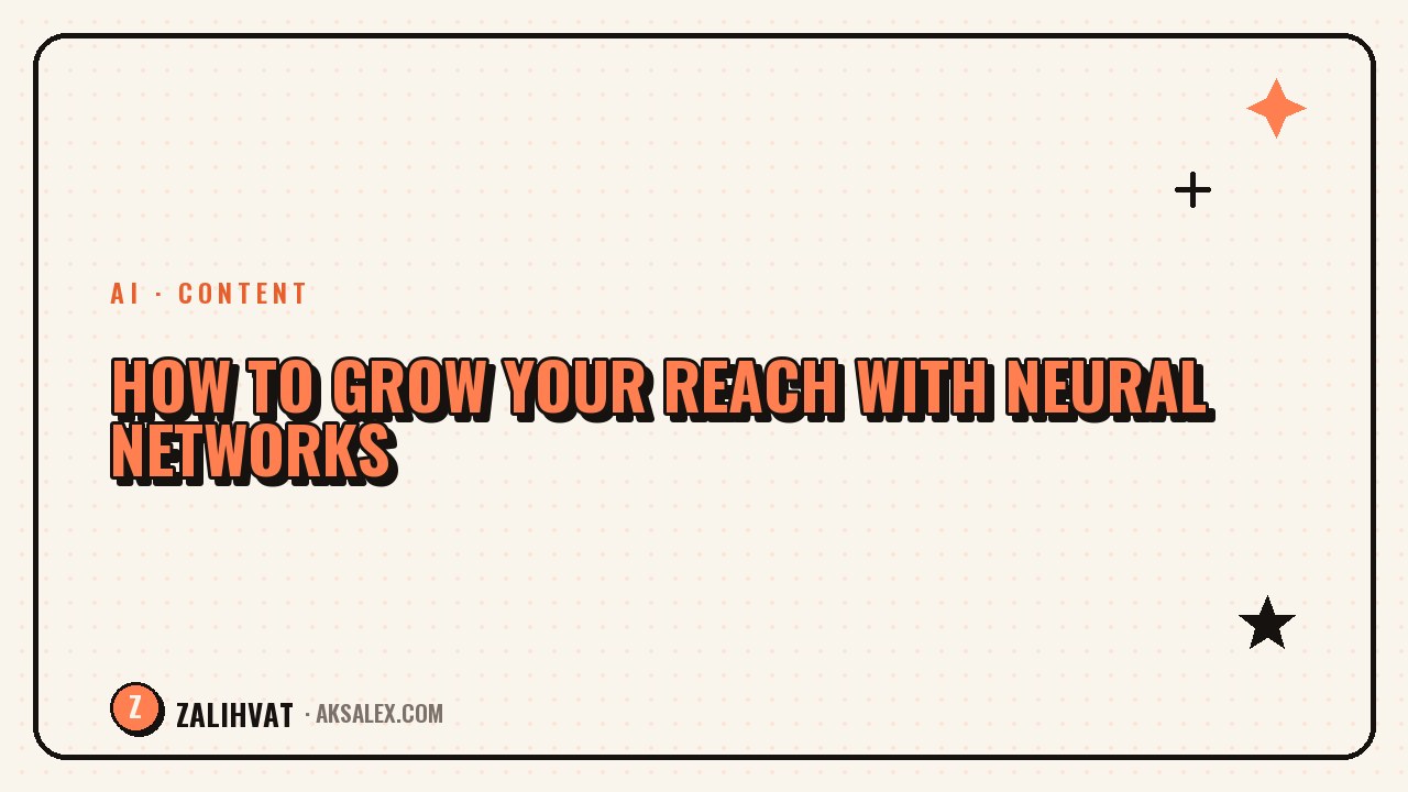 How to grow your reach with AI